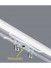 CHRY86 Heavy Duty Silent Gliss Curtain Tracks Ceiling Wall Mounts
