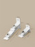 CHT02 Sonder White Black Grey Curtain Rods With Rail Gliders