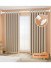 Cathedral Non Drilling Curtain Rods Extendable Shower Rail 33mm