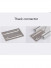 CHR36 Ceiling Mounted  Super Thick Aluminum Alloy Double Curtain Tracks 