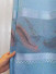 QY24H03AD Murrumbidgee Pretty Jacquard Feather Blue Grey Pink Chenille Eyelet Ready Made Curtains