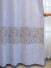 QY24H03B Murrumbidgee Pretty Jacquard Flowers Blue Grey Pink Chenille Custom Made Curtains(Color: Grey)