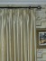 QY3163MC Murrumbidgee Reflective Embossed Striped Double Pinch Pleat Curtains