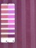 QY3241DA Cooper Creek Striped Versatile Pleat Curtains (Color: Amethyst)