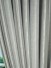 QY3241E Cooper Creek Embossed Striped Custom Made Curtains (Color: Silver)