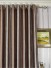 QY3241G Cooper Creek Embossed Striped Custom Made Curtains (Heading: Eyelet)