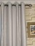 QY3241GD Cooper Creek Embossed Striped Eyelet Curtains