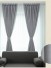 QY5130A Illawarra Plain Faux Linen Custom Made Curtains(Color: Grey)
