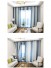 QY5130D Illawarra Sea Style striped Linen Custom Made Curtains