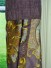 Baltic Embroidered Dark Byzantium Purple Banner Curtains