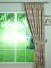 Angel Jacquard Floral Damask Pencil Pleat Chenille Curtain