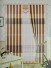 Angel Double-side Printed Pattern Horizonal Stripe Custom Made Curtains (Color: Deer)