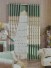 Isabel Embroidered Polka Dot Stitching Eyelet Curtain (Color: Celadon Green)