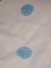 Isabel Embroidered Polka Dot Stitching Custom Made Curtains Celadon Green Fabric