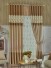Isabel Embroidered Elegant Stitching Custom Made Curtains (Color: Camel)
