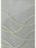 QY7121SMC Gingera Ripple Embroidered Double Pinch Pleat Ready Made Sheer Curtains(Color: Beige)
