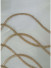 QY7121SMC Gingera Ripple Embroidered Double Pinch Pleat Ready Made Sheer Curtains(Color: Brown)