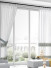 QY7121SN Gingera Embroidered Custom Made Sheer Curtains