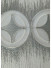 QY7121SNC Gingera Embroidered Double Pinch Pleat Ready Made Sheer Curtains(Color: White grey)