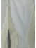 QY7121SOC Gingera Leaves Embroidered Double Pinch Pleat Ready Made Sheer Curtains(Color: White grey)