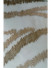 QY7121ST Gingera Waves Embroidered Custom Made Sheer Curtains(Color: Brown)