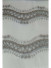 QY7121SZ Gingera Waves Embroidered Custom Made Sheer Curtains(Color: Grey)