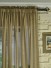 QY7151SFE Laura Crinkle Striped Rod Pocket Sheer Curtains (Color: Lead Gray)