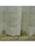 QY7151SJE Laura Sheer Solid Plain Dyed Rod Pocket Curtains (Color: Cloud Dancer)