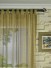 QY7151SK Laura Striped Custom Made Sheer Curtains (Heading: Tab Top)