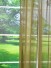 QY7151SKG Laura Striped Concealed Tab Top Sheer Curtains Fabric Details
