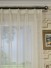 QY7151SL Laura Small Striped Custom Made Sheer Curtains (Heading: Versatile Pleat)