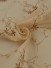 Gingera Damask Floral Embroidered Versatile Pleat Sheer Curtains Panels White (Color: Camel)