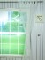 Gingera Hollow Out Embroidered Tab Top Sheer Curtains Panels White Ready Made