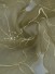 Gingera Hollow Out Embroidered Sheer Fabric Samples (Color: Moss Green)