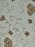 Gingera Flowers Embroidered Sheer Fabric Samples Chamoisee Color