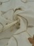 Gingera Flowers Embroidered Custom Made Sheer Curtains White Sheer Curtain Panel (Color: Chamoisee)