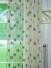 Gingera Maple Leaves Embroidered Tab Top Sheer Curtains Panels White Ready Made Fabric Details