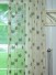 Gingera Maple Leaves Embroidered Concealed Tab Top Sheer Curtains Panels White Fabric Details