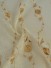 Gingera Daisy Chain Embroidered Eyelet Sheer Curtains Panels White Ready Made (Color: Beige)