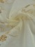 Gingera Vine Floral Embroidered Custom Made Sheer Curtains White Sheer Curtains (Color: Ivory)