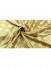 Wallaga 8124A Fashion Daisy Pattern Satin Custom Made Curtains(Color: Yellow)
