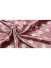 Wallaga 8124A Fashion Daisy Pattern Satin Custom Made Curtains(Color: Pale violet red)
