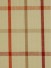 Hudson Yarn Dyed Small Plaid Blackout Double Pinch Pleat Curtains (Color: Burgundy)