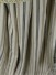 Hudson Yarn Dyed Striped Blackout Double Pinch Pleat Curtains Fabric Details