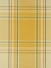 Hudson Yarn Dyed Big Plaid Blackout Fabric Sample (Color: Amber)