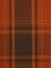 Hudson Yarn Dyed Big Plaid Blackout Double Pinch Pleat Curtains (Color: Terra cotta)