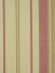 Hudson Yarn Dyed Irregular Striped Blackout Double Pinch Pleat Curtains (Color: Charm pink)