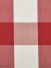 Moonbay Checks Versatile Pleat Cotton Curtains (Color: Cardinal)