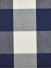 Moonbay Checks Concealed Tab Top Cotton Curtains (Color: Duke blue)