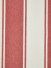 Moonbay Stripe Versatile Pleat Cotton Curtains (Color: Cardinal)